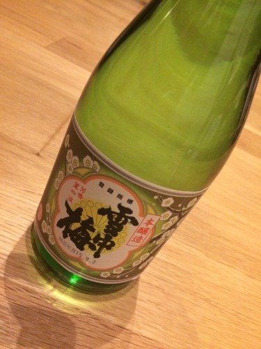 新潟のお酒では珍しく甘口な『雪中梅』