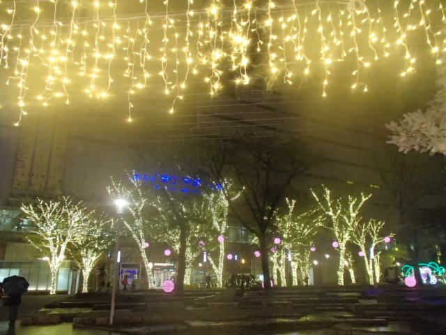 (※星座ではないですが、いよいよ年末。博多の街もクリスマス仕様に。)